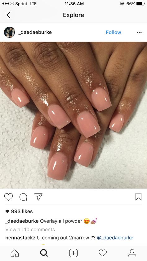 Acrylic Nails Overlay Natural, Gel Powder Nails Dips, Powder Overlay Nails Natural, Skin Pink Nails, Transparent Pink Nails Acrylic Short, Neutral Nails Dipping Powder, Dip Powder Overlay, Pink Overlay Nails, Soft Pink Overlay Nails