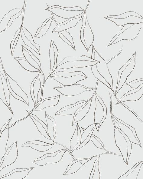 Ariadna Aran (@ariadnaran) • Fotos y videos de Instagram Leaves illustration pattern #pattern #leaves #illustration Line Art Leaves Leaf Patterns, Leaves Illustration Pattern, Floral Line Art Pattern, Floral Sketch Drawing, Inspiring Doodles, Minimal Pattern Design, Line Drawing Pattern, Line Art Patterns, Leaf Pattern Design