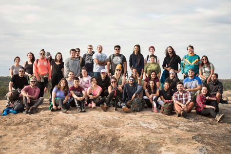 5 Women-Led Hiking Groups Are Bringing Diversity to the Outdoors - Thrillist Hiking Group, Amicalola Falls, Group Names Ideas, Fall Creek, Group Pictures, Personal Journey, A Lot Of People, Hiking Women, Friend Photoshoot