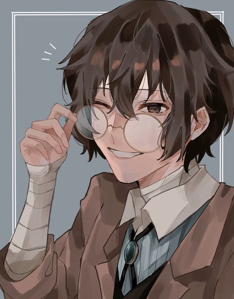 Dazai Fanart, Dazai Bungou Stray Dogs, Dazai Osamu, Art Prompts, Bongou Stray Dogs, Dog Images, Stray Dogs Anime, Stray Dogs, Bungo Stray Dogs