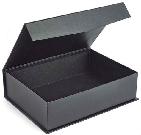 Black Box Packaging Design, Rigid Box Packaging, Hampers Ideas, Hamper Baskets, Empty Gift Box, Big Gift Boxes, Luxury Box Packaging, Empty Gift Boxes, Hamper Box