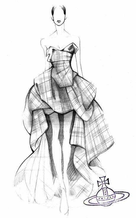 Corset Top And Skirt, Vivienne Westwood Fashion, Fashion Illustration Face, Fashion Design Inspiration, Fashion Figure Drawing, Fashion Illustrations Techniques, Fashion Illustration Sketches Dresses, Fashion Design Sketchbook, Fashion Design Portfolio