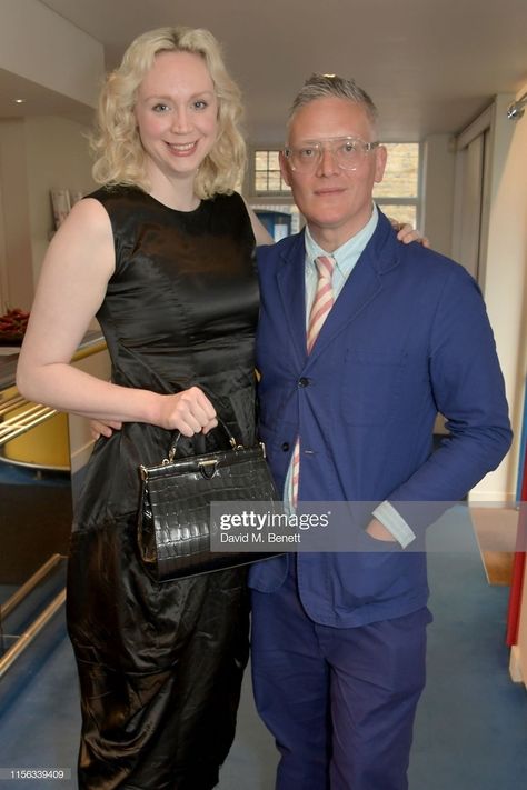 Gwendoline Christie Giles Deacon, Gwendoline Christie And Giles Deacon, Larissa Weems, Gwen Christie, Giles Deacon, Brienne Of Tarth, Gwendoline Christie, Christina Ricci, Mid Length Hair