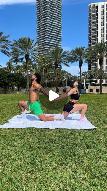 269K views · 19K likes | Martin Gelbspan on Instagram: "Nothing like a good stretch sesh with your partner 😍  Stretching isn’t always the easiest or most fun activity, so why not set some time aside with your partner and not only get the physical benefits of stretching but also all of the good things that can come out of doing it together!  You can do as many rounds as you need to feel good and connect with each other 🫶🏼  #couples #stretching #yoga #relationshipadvice #fitcouple" Couples Stretching, Partner Shoulder Stretches, Partner Back Stretches, Couples Stretches, Couples Stretching Routine, Couple Yoga Stretches, Couple Stretches, Partner Stretching, Beginner Couples Yoga