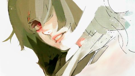 Tokyo ghoul eto Eto Yoshimura, Tokyo Ghoul, Tokyo, Green, Hair, Anime, Art