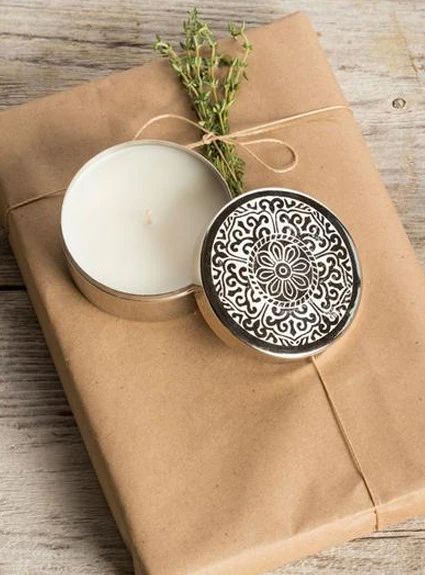 8 Empowering Gifts for Strong Women | Prosperity Candle Inspirational Candles, Candle Unique, Massage Candles, Prosperity Candle, Candle Designs, Calming Candles, Travel Tin Candles, Lotion Candles, Zodiac Candle