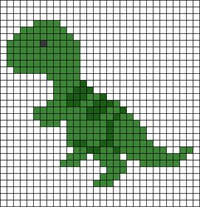 Dinosaur Quilt, Cross Stitch Beginner, Baby Boy Knitting Patterns, Crochet Dinosaur, Pixel Crochet, Crochet Wall Hangings, Tapestry Crochet Patterns, Pola Kristik, Mini Cross Stitch