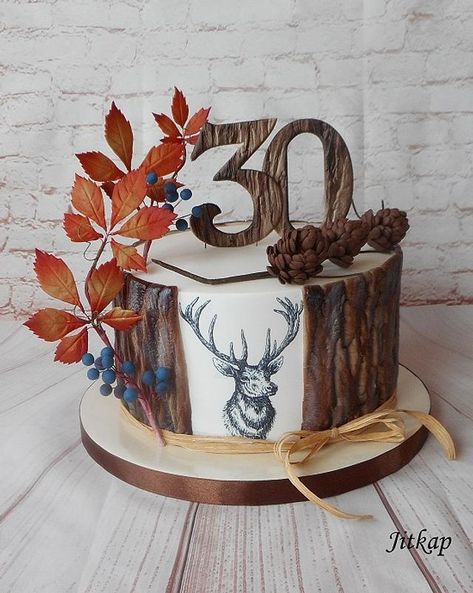 Cake Hunter, Deer Hunting Cake, Hunting Birthday Cakes, 50 Cake, Lumberjack Cake, Hunting Cake, Deer Cakes, Hunting Birthday, Tool Cake