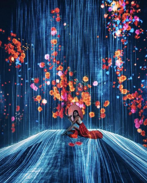 Digital Art Museum Tokyo - All you need to know to visit this amazing place in Japan!  #Digital #Art #Museum #Tokyo #Japan #TeamLab #Travel #Asia #Blog Japan Digital Art, Digital Art Museum, Digital Art Photography, Travel Asia, Japan Aesthetic, Interactive Art, Japan Art, Light Installation, Tokyo Japan