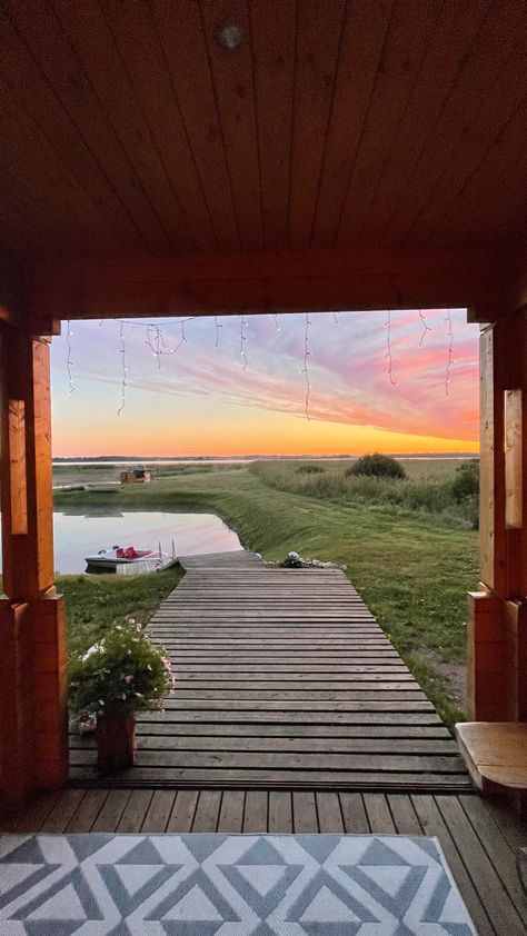 A beautiful scenic view to Estonian nature from the terrace of the Juba holiday home in South Estonia. Estonia Summer, Estonian Summer, Estonia Nature, Saaremaa Estonia, Estonian Nature, Nice Photos, Scenic View, Holiday House, The Terrace