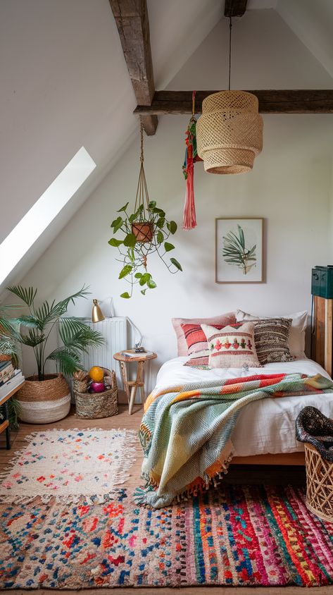 Inspiring Small Attic Bedroom Ideas for Cozy, Stylish Spaces with Slanted Walls Awkward Shaped Bedroom, Ideas For Slanted Walls, Small Attic Bedroom Ideas, Slanted Ceiling Bedroom, Small Attic Bedroom, Attic Bedroom Ideas, Slanted Walls, Angled Ceilings, Small Attic