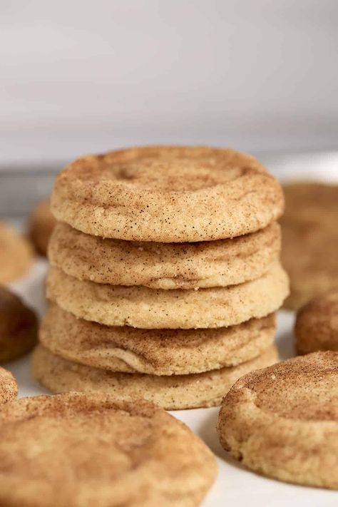 Make the BEST Snickerdoodle Cookies with these essential techniques. It took my good Snickerdoodles from great to AMAZING! #snickerdoodles #snickerdoodlecookies #cookies #baking #thetastytip Bakery Style Snickerdoodle Cookies, The Best Snickerdoodle Cookies, Cookie Recipes Snickerdoodle, Fluffy Snickerdoodle Cookies, Thick Snickerdoodle Cookies, Best Snickerdoodle Cookies Recipe, Snickerdoodle Cookies Recipe, Best Snickerdoodle Cookies, Cinnamon Sugar Cookies