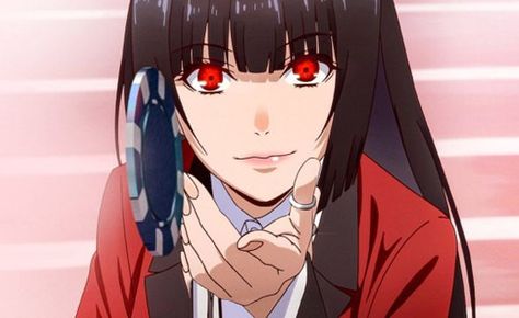 Yumeko Gambling, Anime Gambling, Eye Patch, Anime