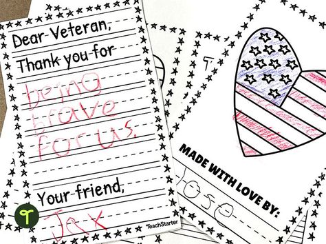 Creating Veterans Day cards with your students this school year? Many people recommend this tradition for the November holiday, but do you know how to send Veterans Day cards from your class to make sure they make a real impact? Veterans Day Free Printables, Free Veterans Day Printables For Kids, Crafts For Veterans, Veterans Day Cards, Letters To Veterans, Veterans Appreciation, Free Veterans Day, Pta Events, Veterans Day Thank You