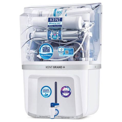 Review of Kent Grand Plus Kent Grand Plus is a fully automatic and feature-packed water purifier from Kent RO. It employs an extensive RO+UV+UF purification mechanism with TDS control, which ensures that your family gets the safest drinking water. Its high-end features, effective performance, and 4-years of free service are a great value for your […] The post Kent Grand Plus RO+UF+UV with Zero Water Wastage Water Purifier appeared first on Best RO Water Purifier. Aquaguard Water Purifier, Kent Ro Water Purifier, Kent Ro, Ro Purifier, Water Tips, Ro Water Purifier, Drinking Water Filter, Icici Bank, Reverse Osmosis Water