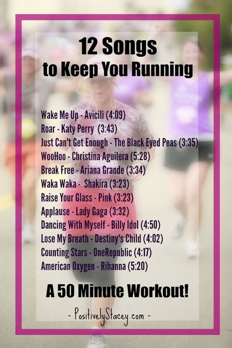 12 Songs to Keep You Running - Perfect for a 50 minute workout! Positive Songs, Running Playlist, Running Music, Running Songs, Workout Songs, Song Suggestions, Makanan Diet, Workout Playlist, Workout Music