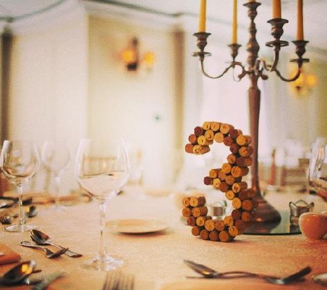 Green White Gold Wedding, Book Table Numbers, Wine Cork Wedding, Cork Table, Cork Wedding, Wedding Favor Table, Cheap Wedding Decorations, Wine Corks, Lace Bridal Gown