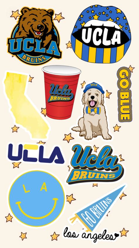 Ucla Wallpaper, Ucla College, College Collage, Ucla University, College Wallpaper, Collage Paintings, Button Ideas, La Life, Dream College