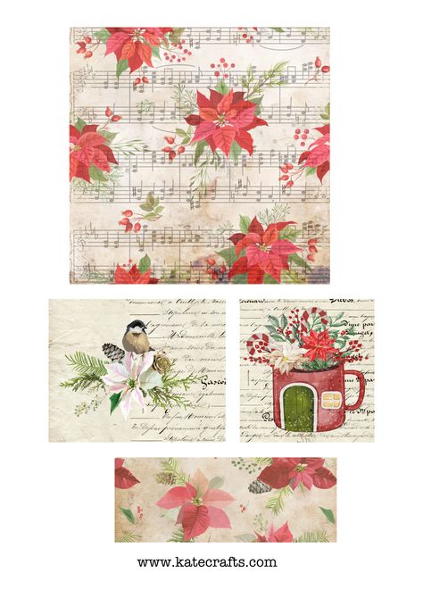 Free Christmas Paper Printables, Christmas Journal Pages Free Printables, Free Christmas Ephemera, Free Printable Christmas Scrapbook Paper, Printable Scrapbook Paper Free Prints, Christmas Ephemera Free Printables, Free Xmas Printables, Vintage Christmas Images Printables Free, Decoupage Paper Printable Free