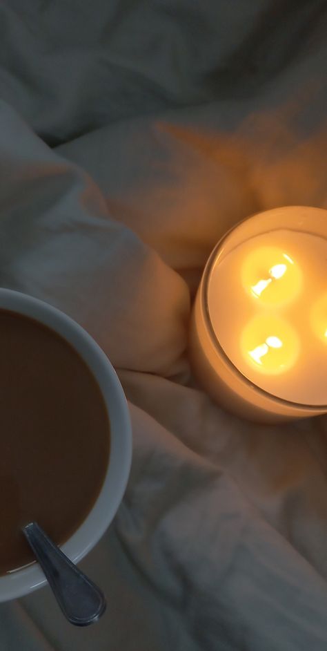 Coffee And Candle Aesthetic, Good Morning Story, Morning Peace, Healing Aesthetic, Peace Aesthetic, Morning Story, Aesthetic Candle, Story Aesthetic, Candles Photography