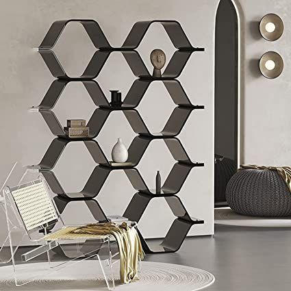 Honeycomb Bookshelf, Acrylic Console Table, Console Table Modern, Country Decor Rustic, Wall Bookshelves, My Own Home, Living Room Entryway, Wood Bead Garland, Furniture Finishes