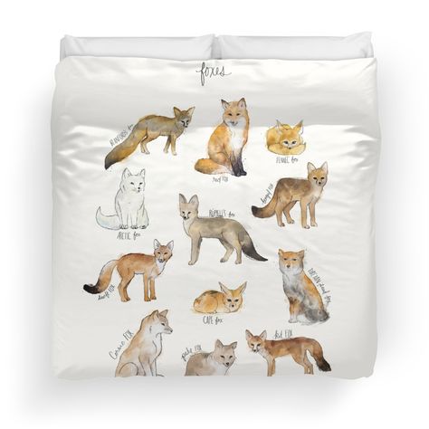 Fox Fennec, Xl Beds, Swift Fox, Cream Duvet, Navy Quilt, Fennec Fox, Twin Xl Bedding, Arctic Fox, Duvet Cover Design