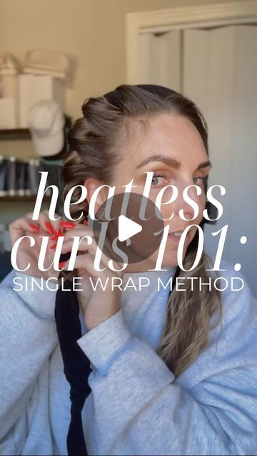 Amanda Carter | heatless curls + hair growth on Instagram: "🔗 FOLLOW ME and comment LINK for everything I use for my heatless curls!

💟 Velvet curler is under $10 on Amazon
💟 All styling & prep products by @monatofficial (great ingredients, promotes hair and scalp health, zero-buildup!)

FAQS:
❓Do you wrap wet or dry? Always wrap dry!
❓How do you prep your hair? I apply IR Clinical thinning defense serum to my scalp (reduces hair loss by 92% + promotes healthy hair growth), then apply curl perfection spray to the length of my hair. I finish with flex control hairspray to set my curls after unwrapping.
❓How long do you leave your hair wrapped? I wrap my hair before bed and take it out in the morning.
❓ How long did it take you to learn how to wrap? It took me around 3-4 weeks to feel con Keep Practicing, Curls Hair, How To Wrap, Heatless Curls, Promote Healthy Hair Growth, Scalp Health, Healthy Hair Growth, Before Bed, Curled Hairstyles