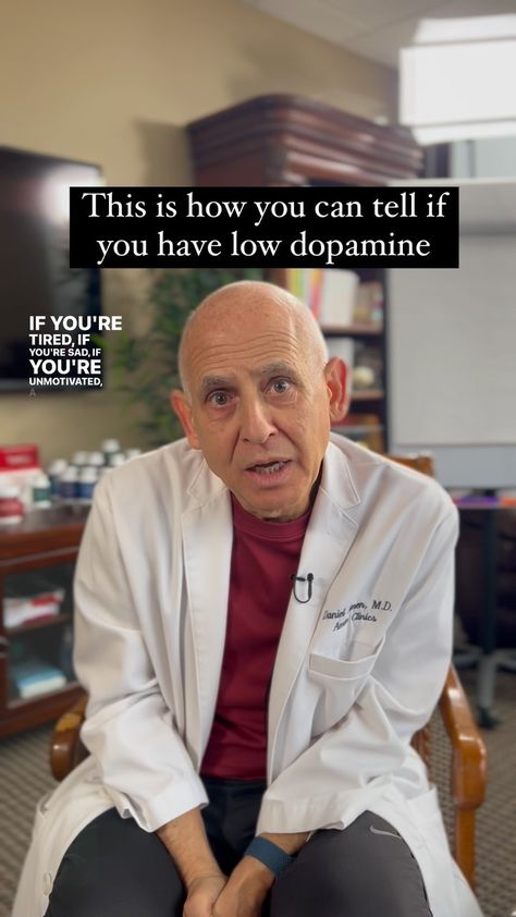 doc_amen on Instagram: Do you ever wonder if you have low dopamine? Here's how you can find out. Video 2 from our dopamine series! #brainhealthmatters Low Dopamine, Health Habits, Mood Boost, Keeping Healthy, Mental And Emotional Health, Health Matters, Foods To Eat, Emotional Health, Daily Routine