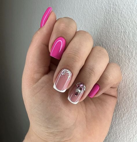 Pink Gelish Nails, Fake Nails Long, Makeup Nails Designs, Wow Nails, Magic Nails, Romantic Nails, Gel Nail Art Designs, Gelish Nails, Blush Nails