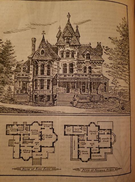 Spooky House Floor Plan, Gothic Mansion Layout, Dark Academia Mansion Layout, Dark Academia House Floor Plan, Floor Plan Victorian House, Dark Academia House Blueprint, Gothic Victorian Floor Plans, Gothic Revival Floor Plans, Haunted House Floor Plans