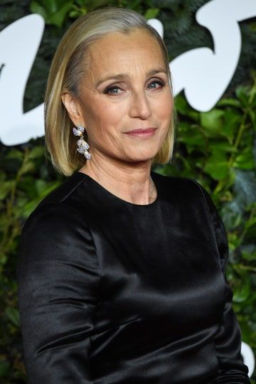 Kristin Scott, Bob Pixie, Kristin Scott Thomas, Long Shag, Scott Thomas, Beautiful Gray Hair, Pale Blonde, Choppy Bob, Hairstyles For Women Over 50