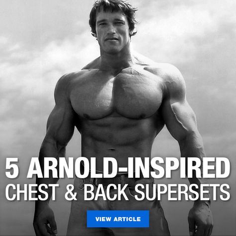 Arnold Schwarzenegger Training, Exercise Knowledge, Back Superset, Hercules Workout, Arnold Schwarzenegger Workout, Arnold Workout, Bodybuilding Plan, Mass Workout, Workout Chest