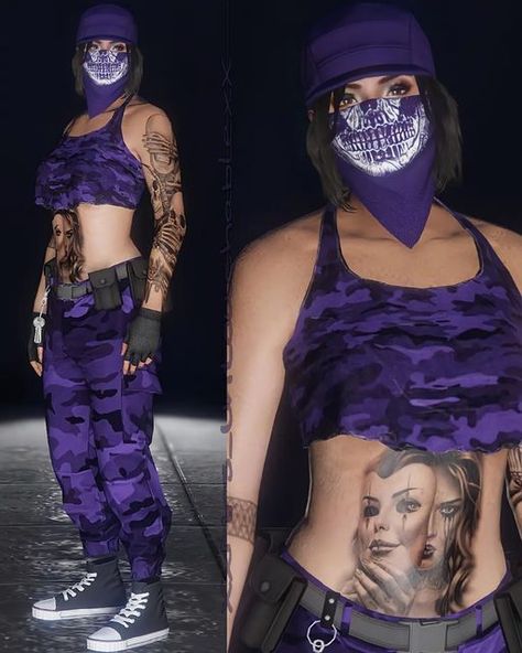 Purple Gta Outfits, Hot Gta Female Outfits, Pink Gta Outfits Female, Gta 5 Online Outfits Female No Glitch, Gta 5 Fivem Outfits Female, Gtav Outfits Female, Gta 5 Outfits Female Non Glitched, Pink Gta Outfits, Gta Online Female Outfits