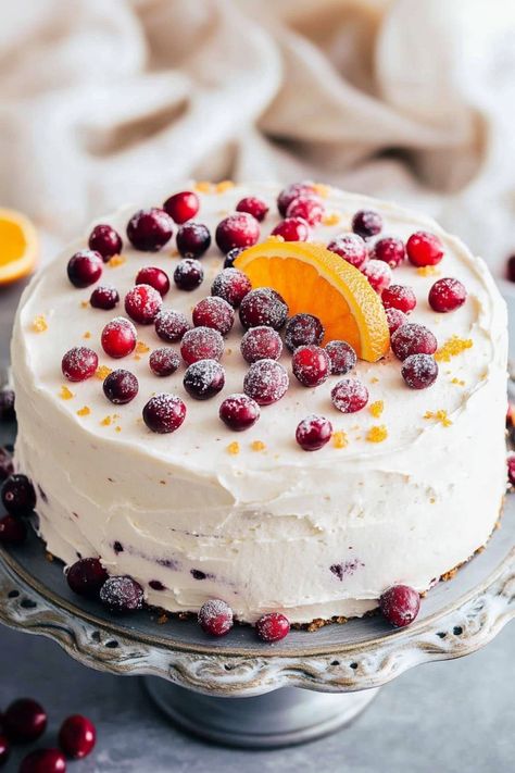 Cranberry Orange Cake - Insanely Good Italian Cranberry Orange Cake, Cranberry Lemon Cake Recipes, Cranberry Orange Cake With Cream Cheese Frosting, Cranberry And Orange Cake, Orange Rosemary Cake, Cranberry Layer Cake, Orange Cranberry Cake Recipe, Cranberry Cake Recipes Easy, Cranberry Orange Cake Recipe