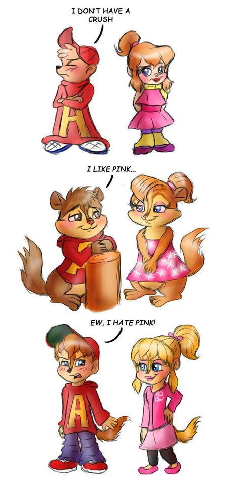 Alvin And Brittany, Alvinnn!!! And The Chipmunks, Chipmunks Movie, The Chipettes, Modern Disney Characters, Anime Gangster, Anime Vs Cartoon, Dragon Party, Like Drawing