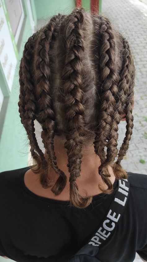 men's hairstyles braided hair dutch Mens Dutch Braids, Dutch Braids Men, Braids On Men, Braids Men, Dutch Braids, Hairstyles Braided, Men's Hairstyles, Mens Braids, Braided Hair