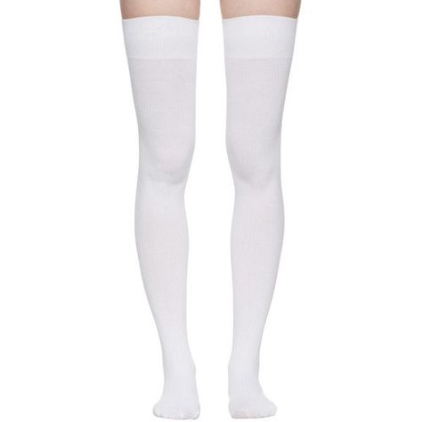 White High Socks, White Thigh High Socks, Socks Thigh High, White Knee High Socks, White Thigh Highs, Png Outfits, White Doodle, Thigh Socks, Dr Shoes