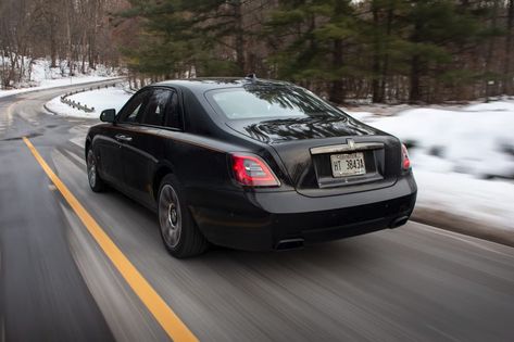 Review: 2022 Rolls-Royce Ghost Black Badge - Hagerty Media Rolls Royce Ghost Black, Rolls Royce Car, Royce Car, Pimped Out Cars, Car Tattoos, Tesla Car, Rolls Royce Phantom, Car Aesthetic, Car Cleaning Hacks