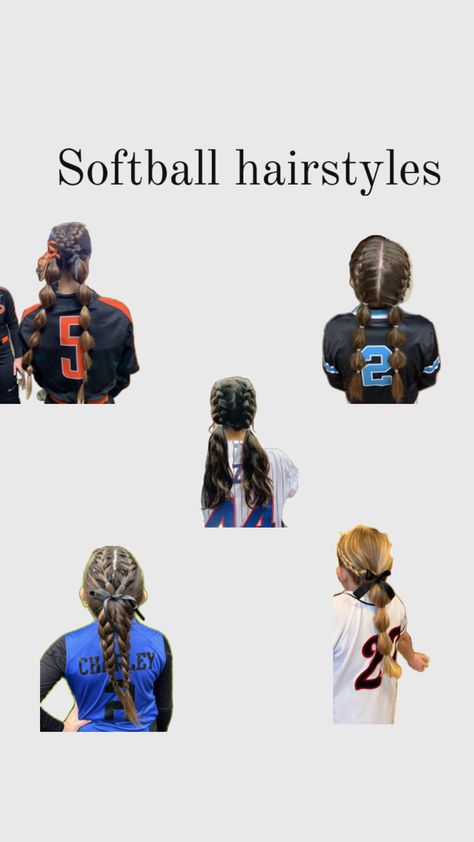 Softball Hairstyles Easy, Easy Softball Hairstyles, Softball Hairstyles, Hairstyles Easy, Softball, Easy Hairstyles, Hairstyles