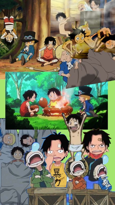 Sabo Wallpaper, Sabo And Luffy, Ace Wallpaper, Luffy Ace, Sabo One Piece, Ace Sabo Luffy, One Piece Ace, Slice Of Life, One Piece (anime)