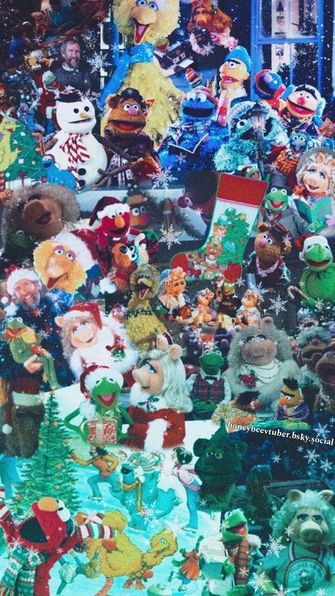 Muppets Lockscreen, Muppets Background, Muppets Christmas Wallpaper, Muppet Christmas Carol Wallpaper, Muppets Wallpaper Aesthetic, Muppet Wallpaper, Muppets Wallpaper, Christmas Muppets, The Muppets Christmas