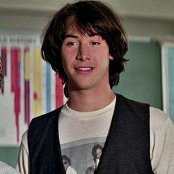 Keanu Reeves playing as Ted Theodore Logan in the movie Bill & Ted's Excellent Adventure Ted Logan, Ted Theodore Logan, Keano Reeves, Keanu Reeves Young, Keanu Charles Reeves, Fav Celebs, Keanu Reeves, Pretty Men, The Movie