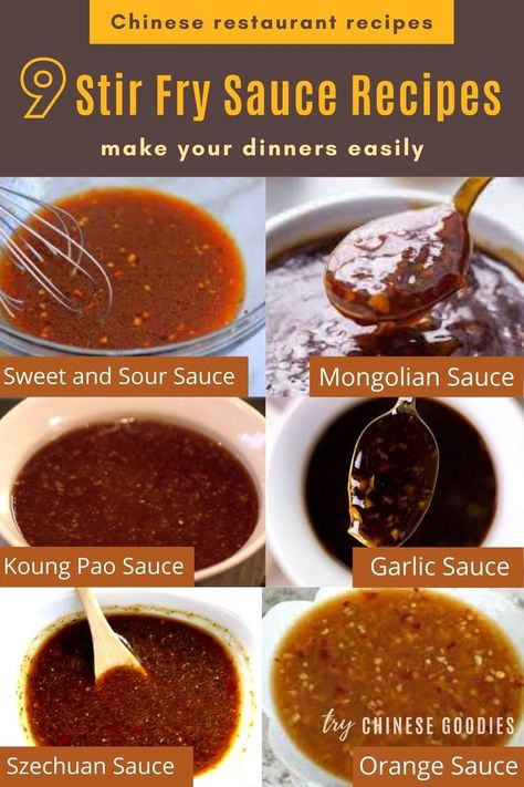 Different Types Of Sauces, Stir Fry Sauces, Spicy Stir Fry Sauce, Chinese Stir Fry Sauce, Stir Fry Sauce Easy, Homemade Stir Fry Sauce, Stir Fry Sauce Recipe, Types Of Sauces, Homemade Stir Fry