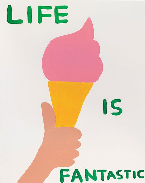 The beautiful poster that cleverly mixes a thumbs-up, an ice-cream, and the Olympic torch is a happy, bright success. David Shrigley, Tracey Emin, Olympic Torch, Team Gb, Woven Paper, British Artist, Art Moderne, Limited Edition Prints, Art World