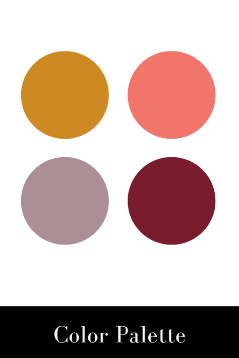 Lilac Mustard Color Palette, Lavender And Mustard Bedroom, Lilac And Red Color Palette, Purple Mauve Bedroom, Coral Hallway, Lilac And Terracotta, Mauve And Mustard, Plum Bedroom