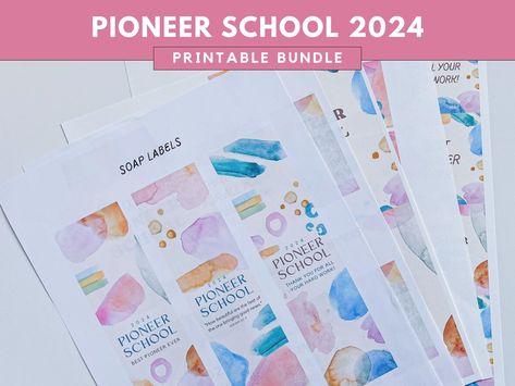 Pioneer School Gifts Jw, Jw Pioneer School, Jw Printables, Pioneer School Gifts, School Card, Jw Pioneer Gifts, Jw Pioneer, Pioneer School, Pioneer Gifts