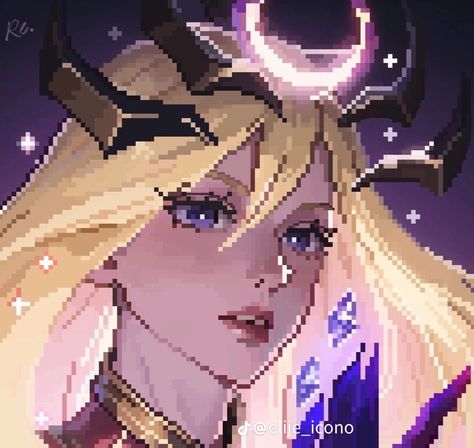 Pixel Icons Aesthetic, Avatar Pixel Art, League Of Legends Aesthetic, Lux Icon, Lol Icon, Egirl Art, League Of Legends Wallpapers, Anime Pixel Art, Lol League Of Legends