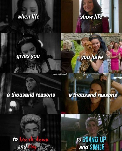 Disney Descendants Quotes, Descendants Quotes, Disney Descendants Characters, Descendants Pictures, Disney Descendants Movie, Descendants Characters, Descendants 1, Fandom Quotes, Disney Channel Descendants