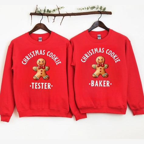 🎅 Christmas season is here! You will love these funny matching ugly christmas sweater for couples, friends or family. perfect to wear to an ugly christmas sweater holiday party or family christmas. Great christmas gift for your significant other, family members, or friends. Perfect gift for husband, wife, girlfriend and boyfriend. 🎁 #christmassweater #christmasgift #christmasvibes #christmasoutfit #christmassweaters #holidayseason #christmas #holidayoutfit #holidaysweater #couplechristmas #c... Matching Christmas Couple Outfits, Matching Ugly Christmas Sweaters, Matching Christmas Outfits, Holiday Sweater, Christmas Couple, Husband Wife, Significant Other, Great Christmas Gifts, Ugly Christmas