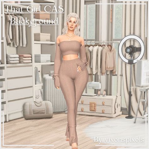 Sims 4 Cas Background, Cas Background, Sims Outfits, That Girl, Sims 4 Cas Mods, Play Sims 4, Play Sims, Sims4 Clothes, Sims 4 Cc Furniture